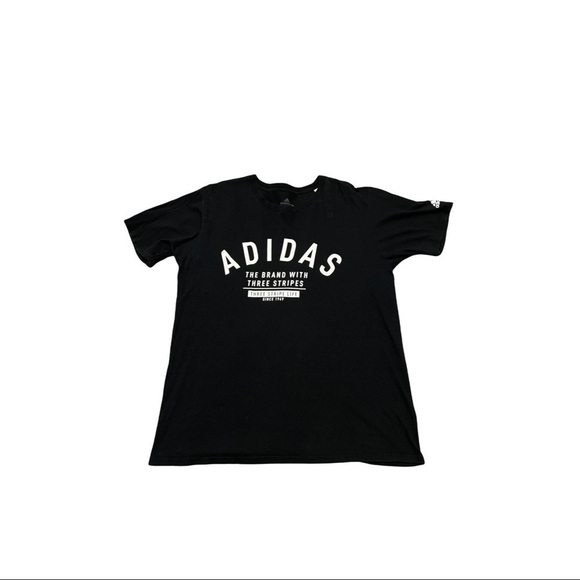 Adidas Black Tee Size Large - Picture 1 of 5